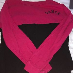 Long sleeve dance tee